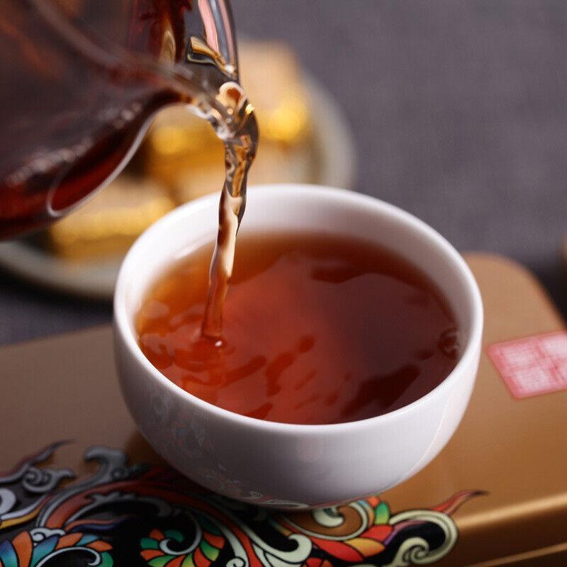 Чай пуэр Юньнань 500 г 2003 Маленький золотой кирпич Мини Туо квадратный кирпич