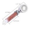 High-Pressure Colorful Led Negative Ionic Filter Handheld Shower Head Bathroom Tool Automatic Discoloration Practical