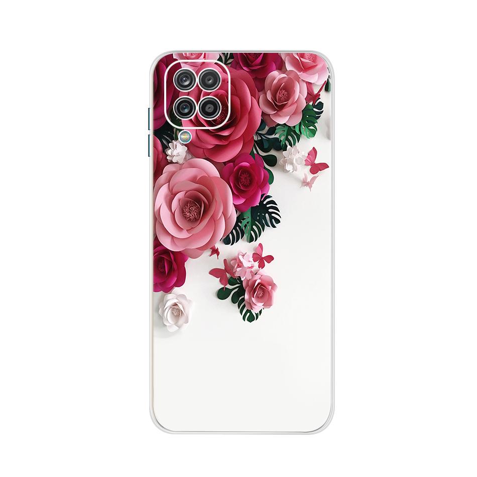 For Samsung Galaxy A12 A13 Case Silicon Soft TPU Back Cover Phone Cases For Samsung A12 A 12 SM-A125F A13 4G Case Bumper Funda