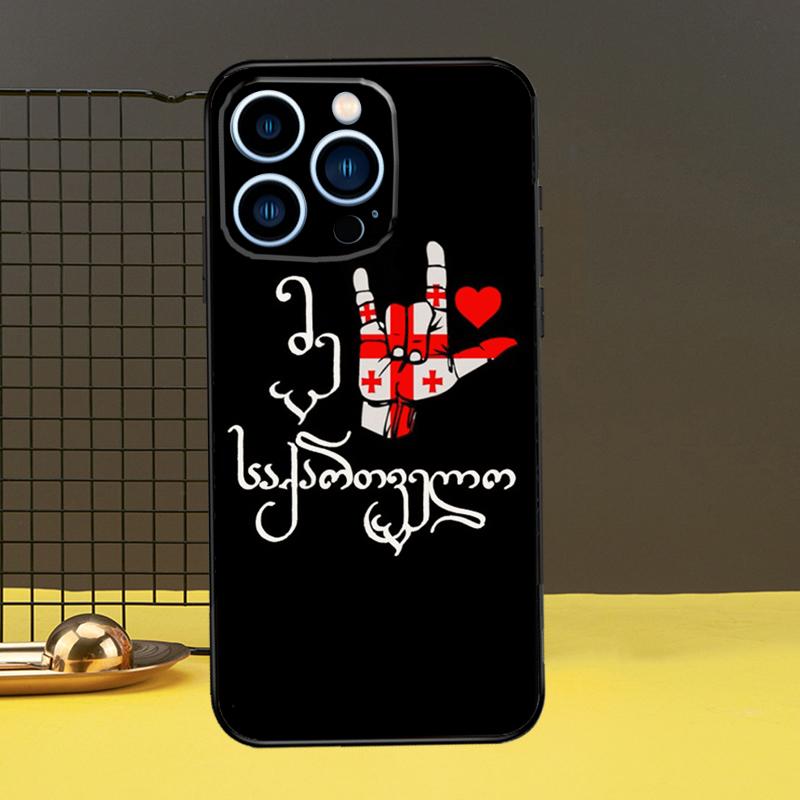 Чехол для телефона с флагом Грузии для iPhone 12 11 14 Pro MAX XR X XS Max, чехол для iPhone 13 Pro Max 7 8 Plus SE2