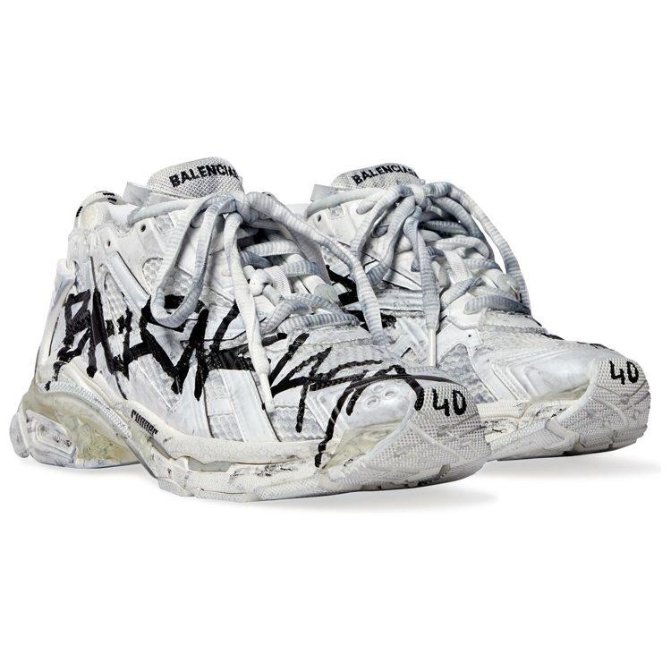 Balenciaga Кроссовки Graffiti Runner 677403W3RBQ9010