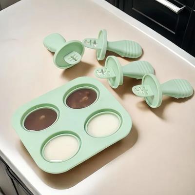 Силиконовые формы для мороженого без BPA, набор для приготовления домашнего мороженого своими руками, с кухонными инструментами и аксессуарами для детей и взрослых, Мороженое