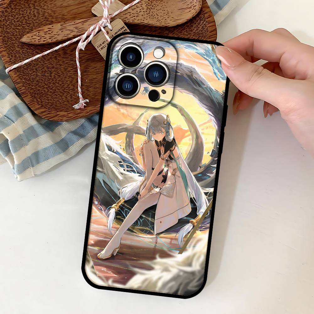 Jinxi From Wuthering Waves Phone Case For IPhone 17/16/15/13/14 Pro Max/ 11Plus/X/Xr/Xs Max/12mini