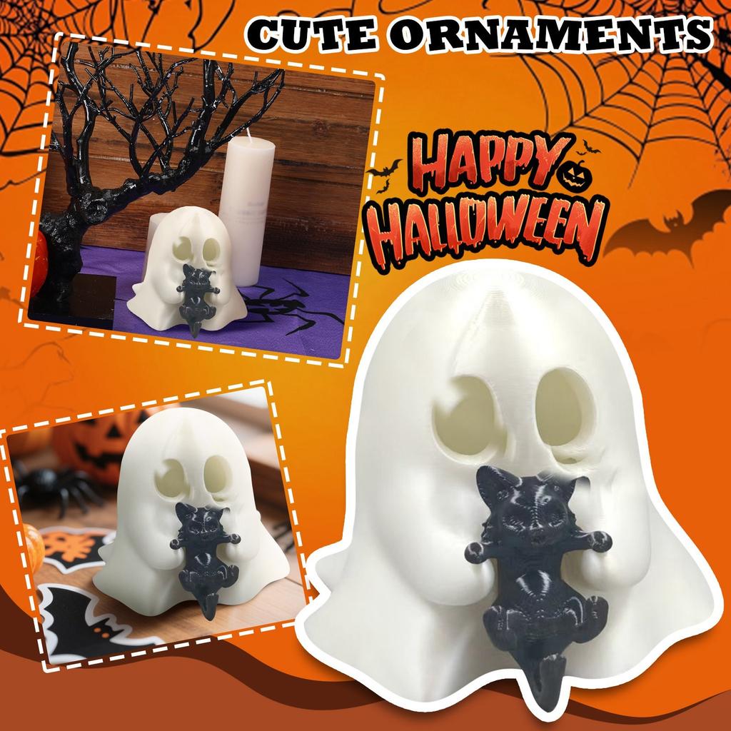 Halloween Statue Horror Resin Statue, Cute Finger Ornaments, Great For Indoor And Porch Halloween Decorations!