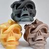 3D Формы для свечей из силикона в виде черепа змеи, DIY, для ручного изготовления мыла, поделок из гипса, литья из смолы, бетона, Инструмент для изготовления подарков на Хэллоуин
