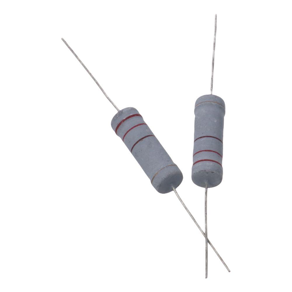 Резистор 5 Вт, 5%, 220 Ом для электронных проектов и экспериментов DIY