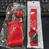 Car Towing Strap Nylon Car Dragging Strap Car Tow Rope Car Key Decor Strap Car Key Ring Solid Color Car Decor Strap Set