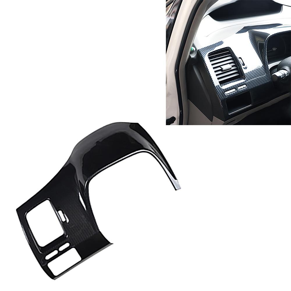 Декоративная накладка на приборную панель из углеродного волокна для Honda Civic 2006-2011