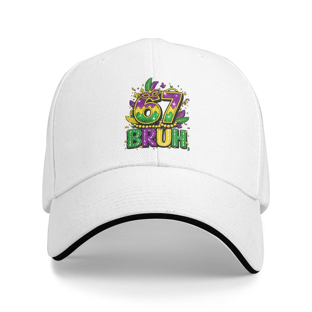Personalized Funny Turkey Says Six Seven 67 Meme Baseball Cap WoUnisex Unisex Adjustable Dad Hat Sports Snapback Hats