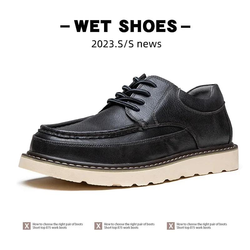 Модные туфли из натуральной кожи Plus 47 48 49 Классические мужские повседневные лоферы Повседневная рабочая обувь для вождения Повседневные мужские роскошные лоферы на платформе