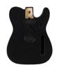 Worn Telecaster with Stainless Steel Alder Body In Black Fender/Road 50's [Replacement Body]