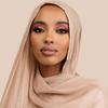 New Crinkle Rayon Hijab For Women Muslim Scarf Long Shawls Solid Islamic Turban Headband Heascarf Wraps Ramandan Headband