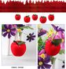 12pcs/bag 3cm Christmas Decoration Gifts Red Apple Pendant Christmas Tree Decorations Christmas Supplies KTY