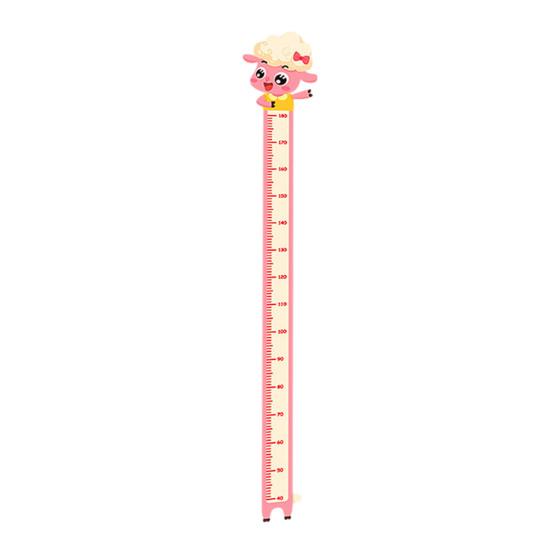 Kids Growth Chart Wall Sticker Bedroom Play Room Nursery Cartoon Animal Boys Girls Baby Height Measuring Ruler Decal