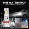 H11/H8/H9+ 9005/HB3 6500K White 50000LM Universal LED Headlight Bulbs CSP High Low Beam Car Light 12V