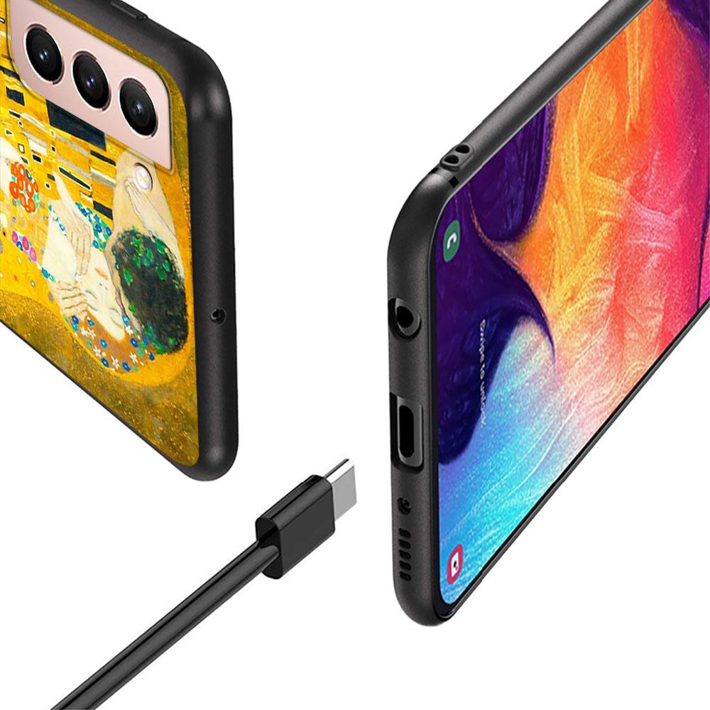 Чехол «Звездная ночь Ван Гога» для Samsung Galaxy S20 FE S22 S23 Ultra S21 S10 Lite S9 S8 Plus S7 Edge, черный силиконовый чехол для телефона