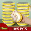 5/10 шт. Двусторонняя губка для мытья посуды Щетка для мытья посуды Губка для чистки кастрюль Инструмент для уборки дома и кухни Полотенце для мытья посуды