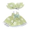 16CM Doll Clothes Suit Lace Princess Dress Headwear Cute Hoodies Skirt Overall Vest Hat OB11 Clothes Outfit 1/8BJD Accessories