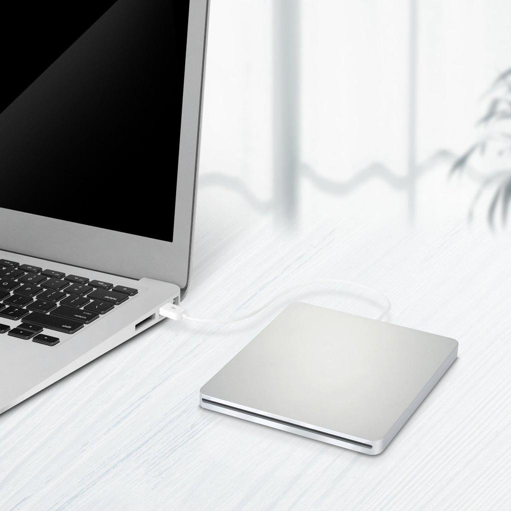 Высокоскоростной внешний DVD-привод с USB-C/USB, с загрузкой диска через слот