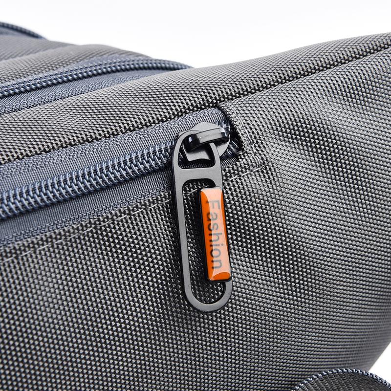 Unisex Waterproof Waist Pack - Multi-Pocket Adjustable Design for Travel/Sports/Business, Large Capacity & Anti-Slip Strap