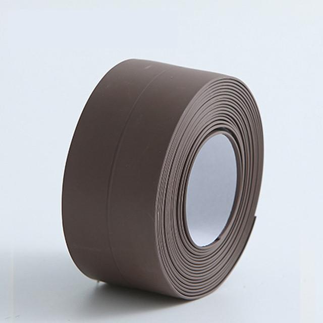 Уплотнительная лента, герметизирующая лента, самоклеящаяся водонепроницаемая наклейка на стену, лента для края раковины для ванной комнаты, кухонные аксессуары, душевая кабина