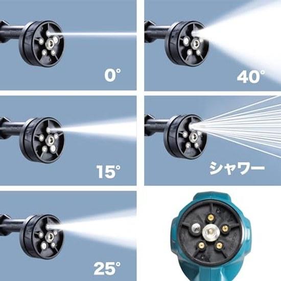Аккумуляторная мойка высокого давления Makita 18В Зарядное устройство продается отдельно MHW180DZ