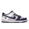 NBA X Dunk Low EMB GS 75th Anniversary - Nets Kids Sneakers White Dark-Blue Grey DO6288-001