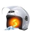 3C Certified Electric Motorcycle Helmet: Unisex Half Helmet for All Seasons, Provides Summer Ventilation and Winter Warmth