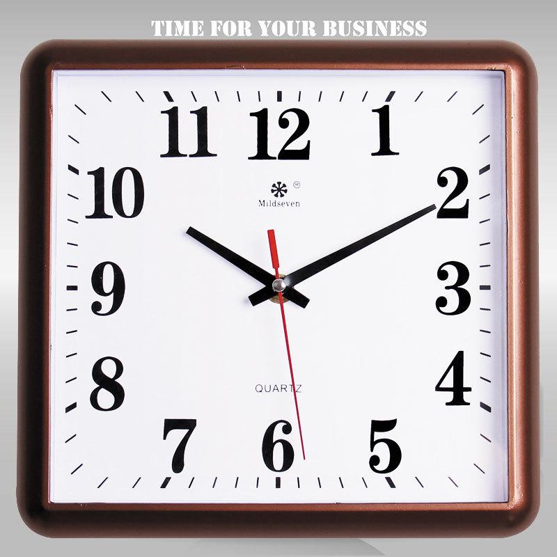 Бесшумные Квадратные Настенные Часы с Кварцевым Механизмом и Вечным Календарем - Креативный, Модный Арт-Дизайн для Гостиной