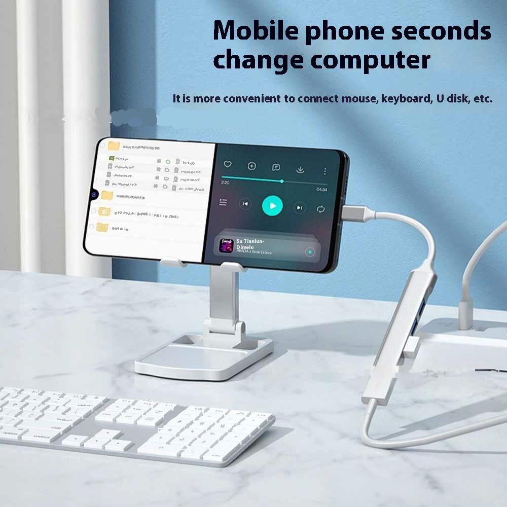 Док-станция Typec, удлинитель USB-портов, разветвитель для планшета, концентратор, док-станция для ноутбука