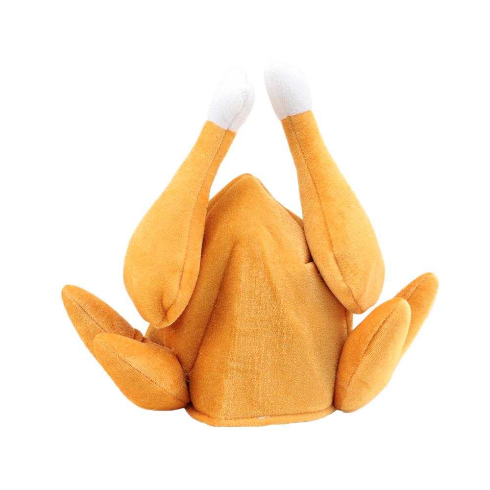 Soft Roasted Party Caps Turkey Hat Thanksgiving Day Festival Costume