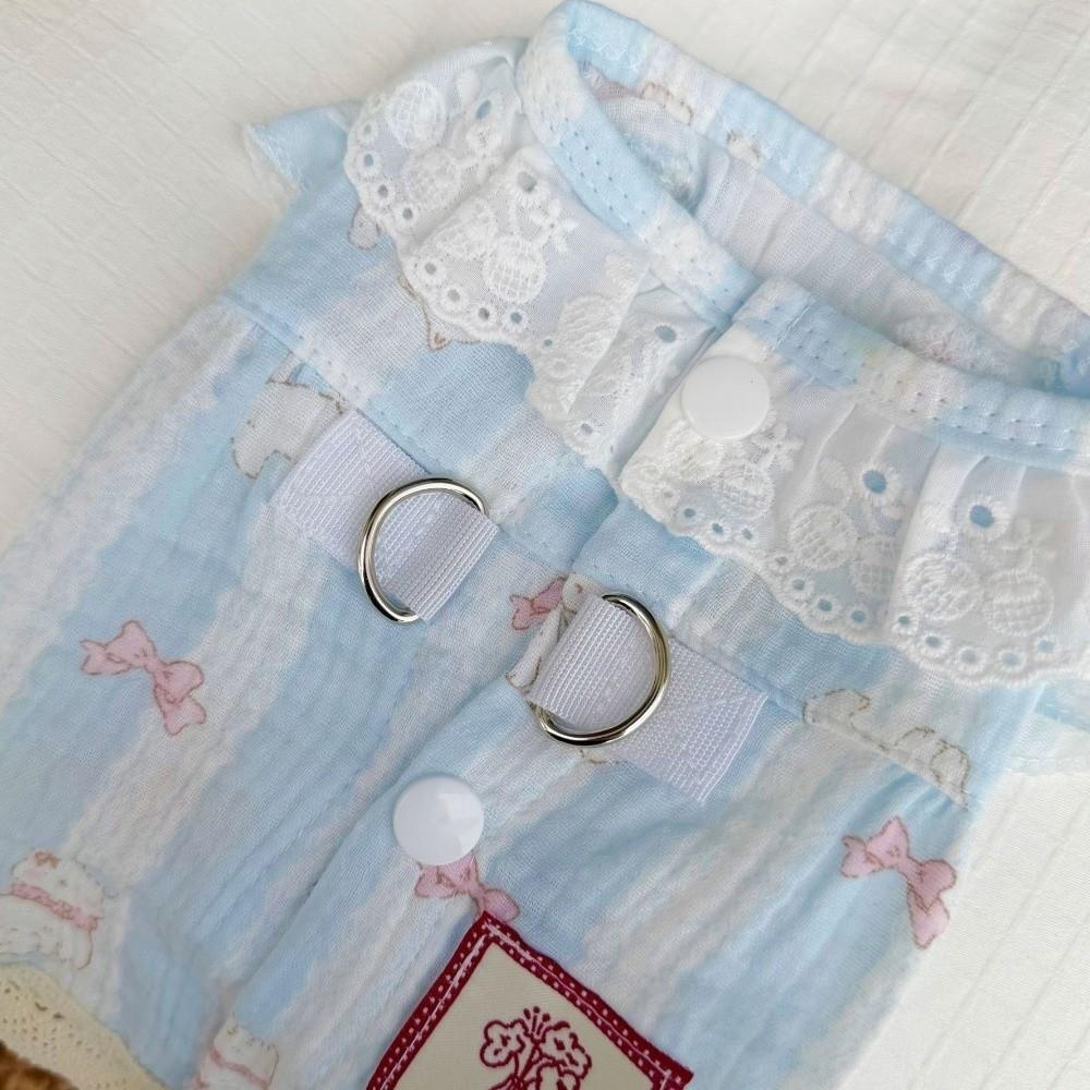 Soft Dog Cooler Clothes Cotton Puppy Skirt Cute Summer Pet Costume Pets