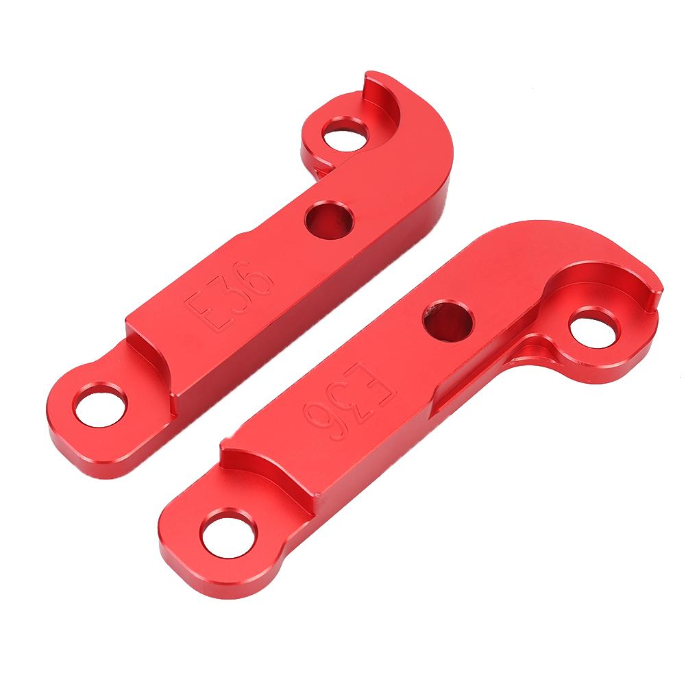 Car Steering Drift Lock Adapter Increasing Turn Angle 25percent 30percent Fits for E36 M3(Red )