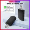 Carplay Wireless 2 IN 1 Adapter Mini Box WiFi Fast Connect Wired To Wireless Android Auto For USB/Type C Dongle Plug And Play