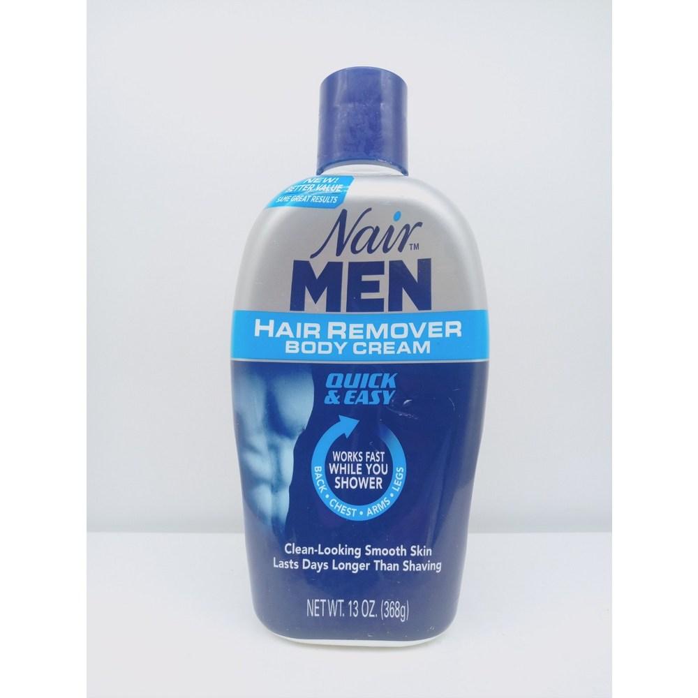 Крем для удаления волос на теле Nair Man (Быстрое и легкое удаление для спины, груди, рук и ног) 385мл