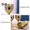 25ml Embossed Wine Goblet Premium Vintage Bronze Exquisite Royal Embossed Cup Home Decor
