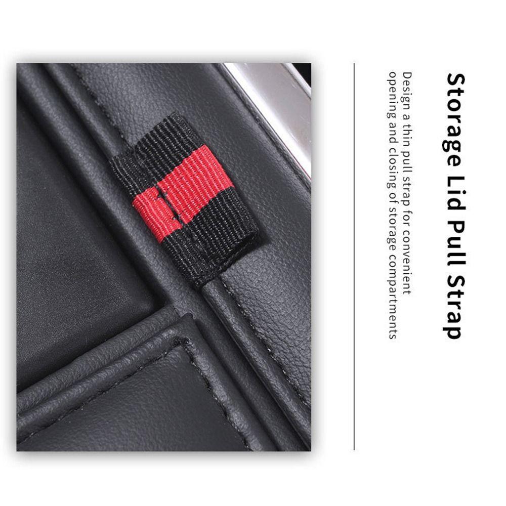 PU leather Car Armrest Cushion Multifunctional Car Storage Box Auto Armrest Cover Mat Car Interior