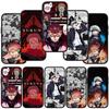 Для iPhone 15 14 Xiaomi Redmi Note 13 12 11 Pro Max X 8 7 9 XR Samsung Galaxy A15 S24 S23 Huawei OPPO A38 Jujutsu Gojo Satoru Kaisen Sukuna чехол для телефона