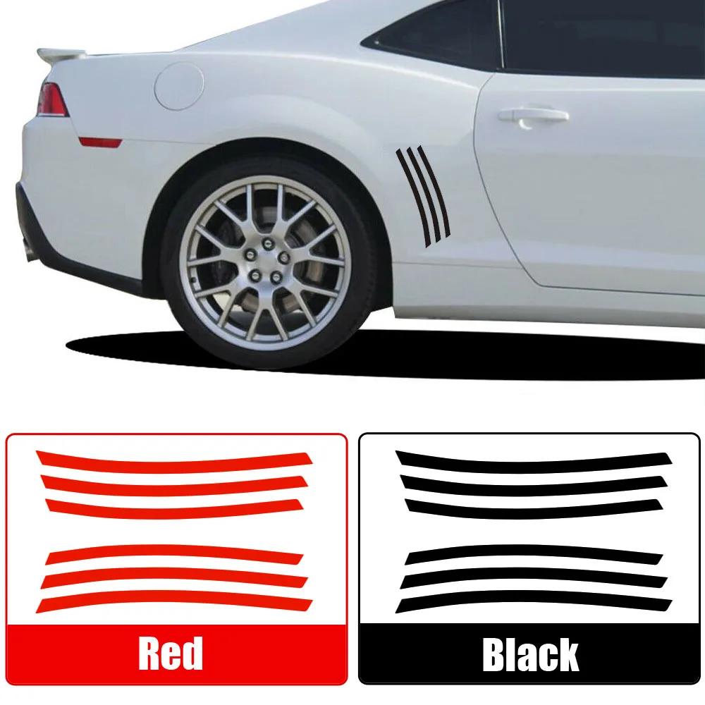 2010-2015 For Chevy Camaro GILL Stripes Vent Decals Side Vinyl Graphics SS, RS, LS, LT Models Side Body GILL STRIPES Vinyl Decal