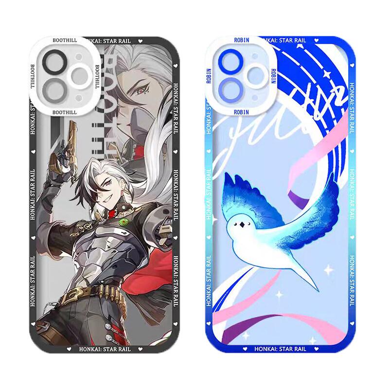 Чехол Honkai Star Rail Робин Ахерон для Samsung S24 S20 S21 S22 S23 S30 Plus Ultra S20 S21 S23 FE A35 A55 A32 A34 A54 A53