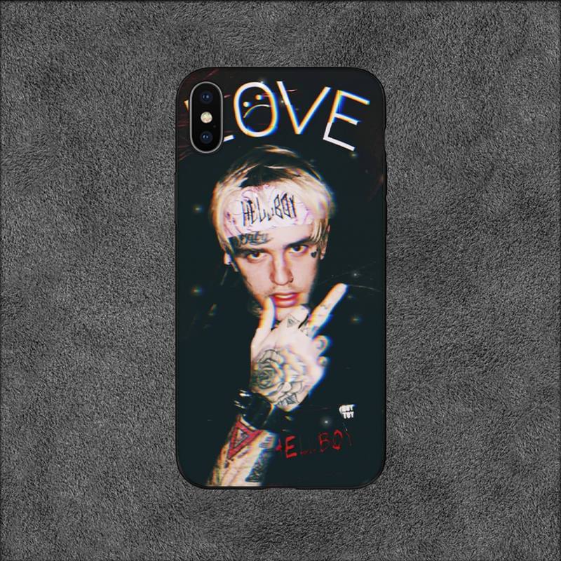 Lil Peep Рэпер iPhone Samsung Galaxy Redmi Xiaomi Note S A 16 15 14 13 12 11 20 21 22 23 53 54 Pro Plus Ultra Силиконовый чехол