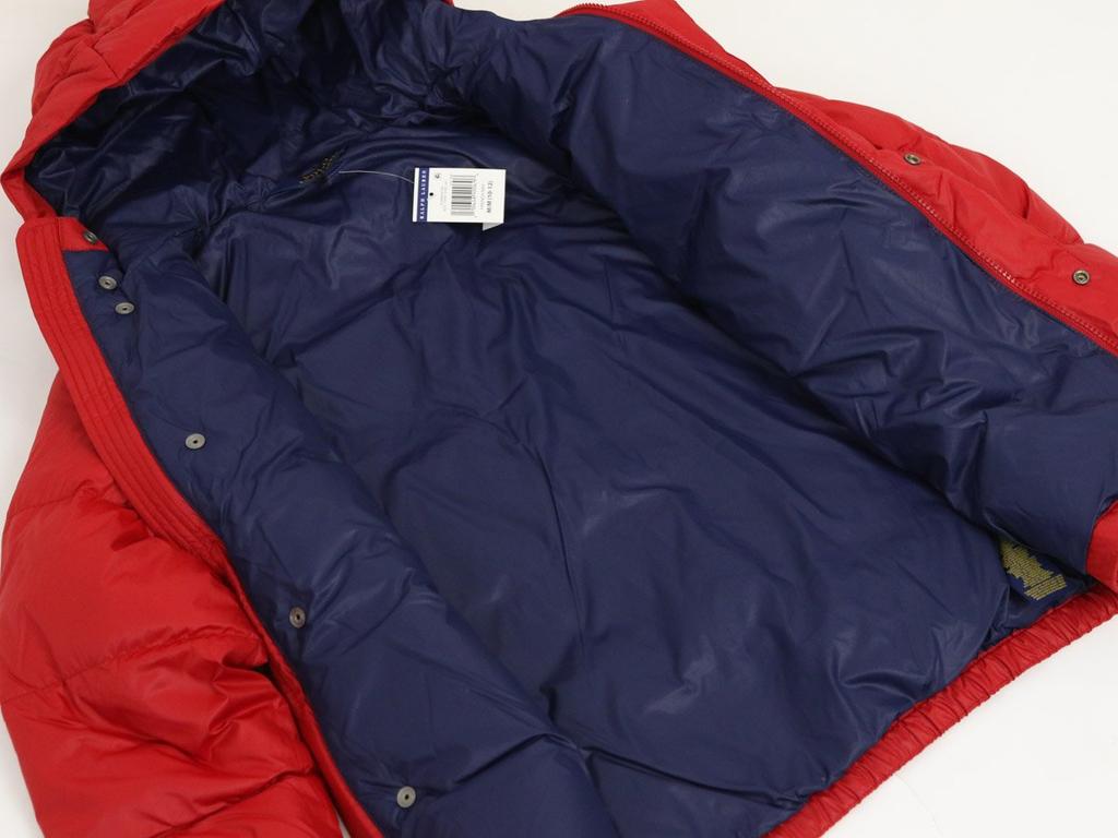 POLO RALPH LAUREN Пуховик с капюшоном и пони Размер L Мальчики Вышивка, (Код товара 0101685)