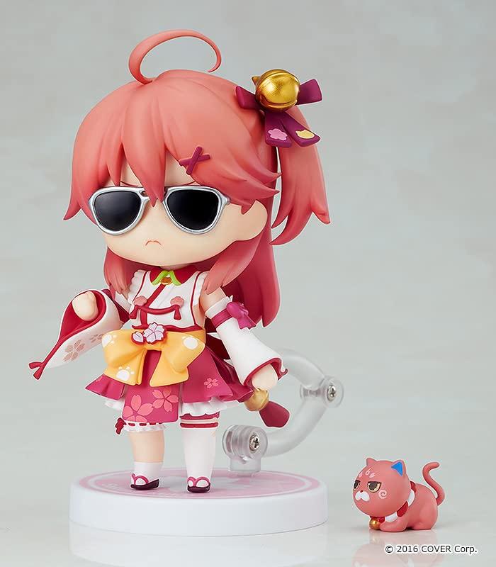 Max Factory Nendoroid Hololive Production Мико Сакура Пластиковая Раскрашенная Подвижная Фигурка Перепродажа Немасштабная