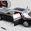 1/18 Rolls Royce Phantom Alloy Luxy Car Model Diecasts Metal Vehicles Collect Simulated Decorations Sound & Light Gifts for Kids