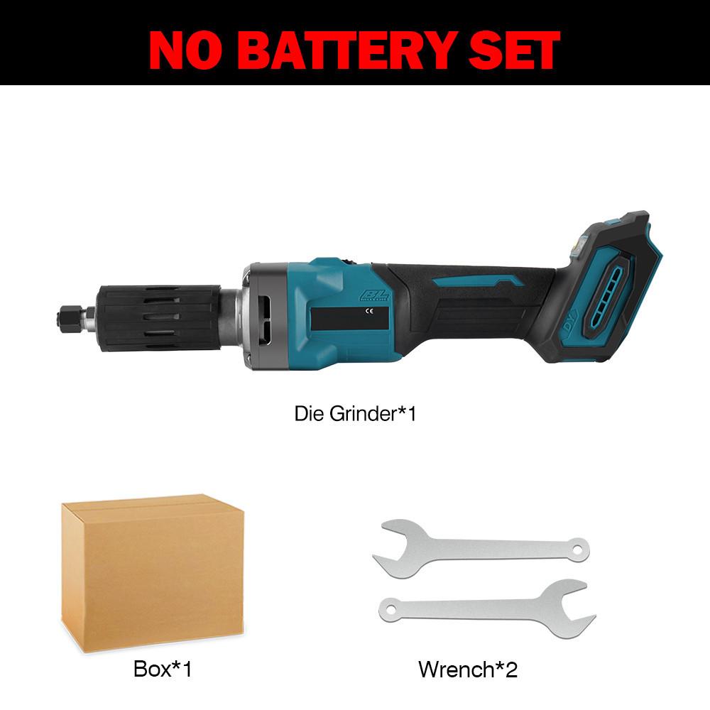 Бесщеточная шлифмашинка 6 мм 2000 Вт Электрическая аккумуляторная с регулируемой скоростью Роторные инструменты Для аккумулятора 18 В 35000 об/мин