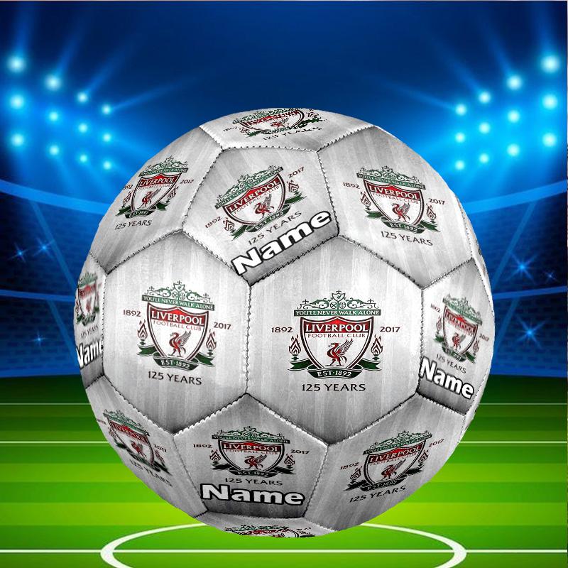 Custom Name Personalized Liverpool F.C-A Print Size 5 Soccer Ball Training & Match Football, for Team, Kicking, Gift for Football Enthusiasts