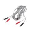 2.5M 4Pin Massage Machine Electrode Wires 5P Plug Electrode Cable Red Black For Tens Massager Therapeutic Machine Accessory