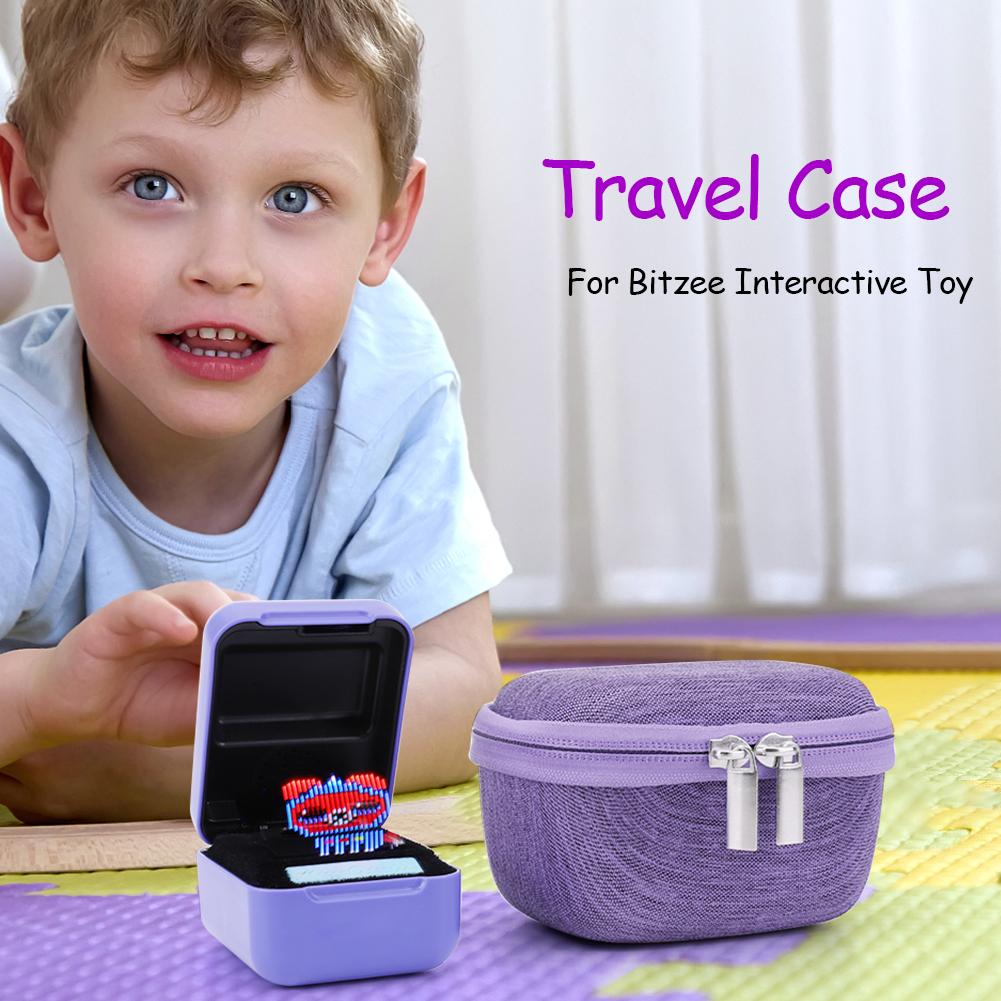Жесткий чехол EVA, ударопрочный, устойчивый к царапинам и падениям, с ремешком и шнурком для руки для электронного питомца Bitzee Virtual