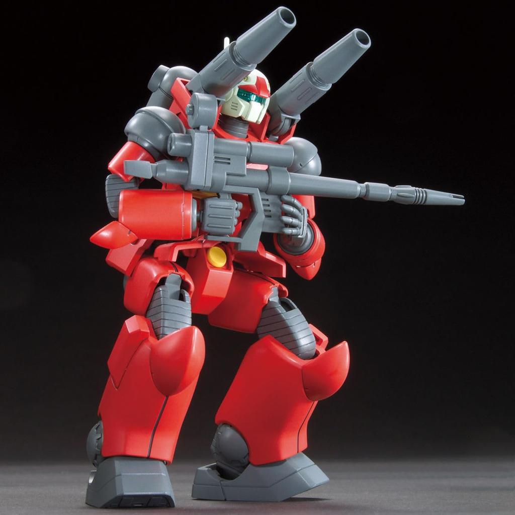 BANDAI SPIRITS Пластиковая модель мобильного костюма Гандам Ганканнон HGUC 190 RX-77-2 1/144 с цветовой кодировкой