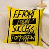 Inspirational Quote Cushion Cover Soft Plush Throw Pillow Cover  DoubleSided Decorative Cushion Case  Sofa Bedroom Home Decor
